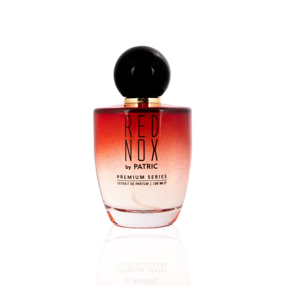 By Patric Red Nox Eau de Parfum (3.4 fl. oz.) | Jasmine, Saffron, Amber, Fir & Cedarwood | Romantic & Woody Fragrance | Long-Lasting Unisex Perfume
