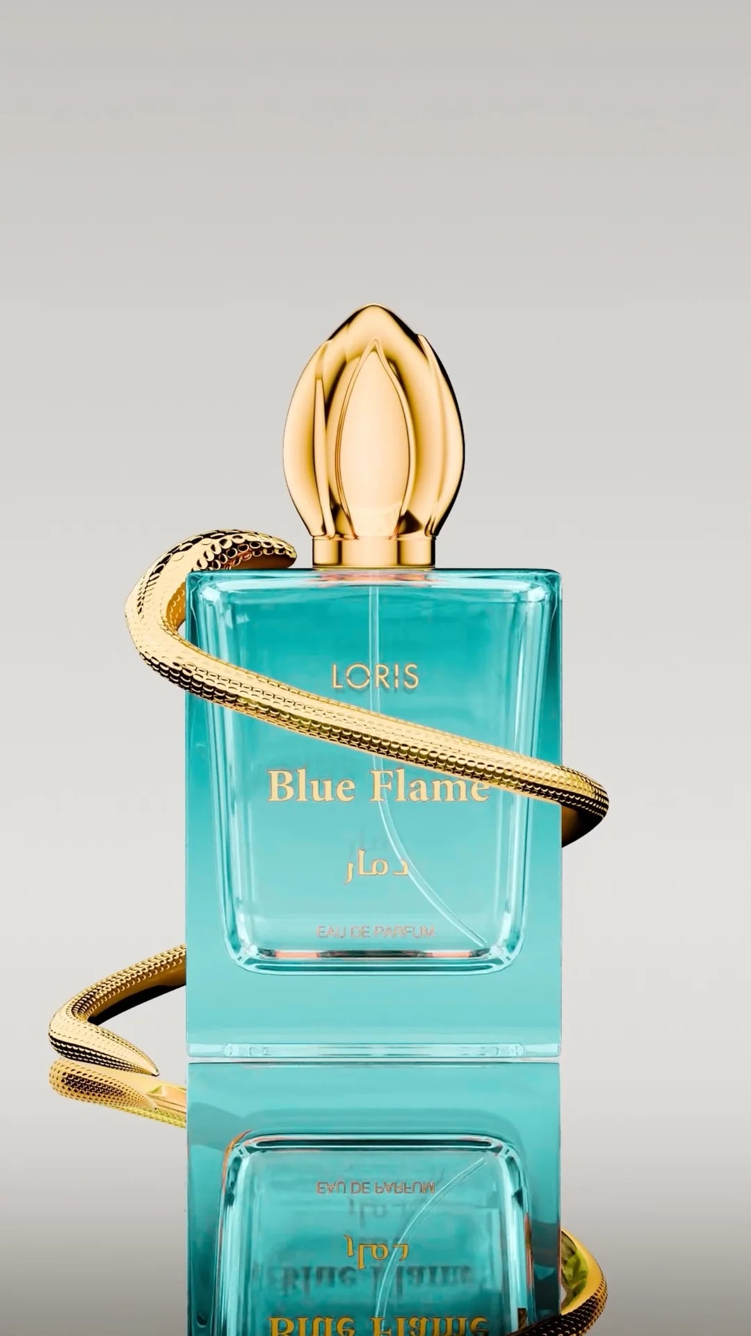Loris Blue Flame – The Power of Fire Captured in a Scent 50 ML